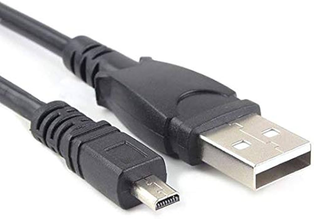 Samsung fényképezőgép utángyártott USB kábel (Samsung AD81-00735A / EA-CB08U12)