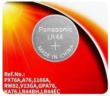 Panasonic V13GA / LR44 / LR1154 Fotó és Kalkulátor elem