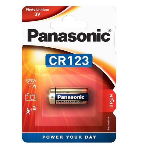 Panasonic CR123 fotó elem 3 V