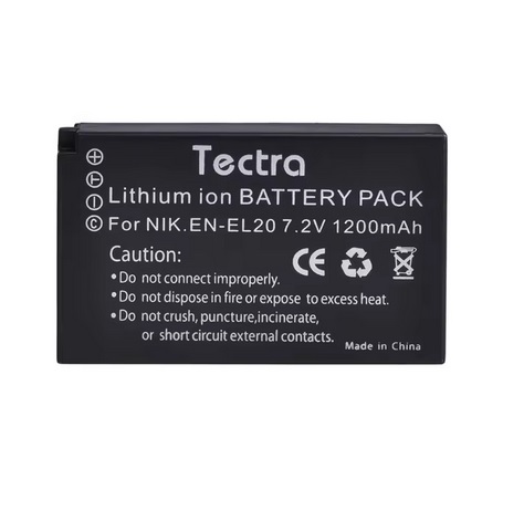 Nikon EN-EL20 Li-Ion 1200mAh utángyártott akkumulátor / akku